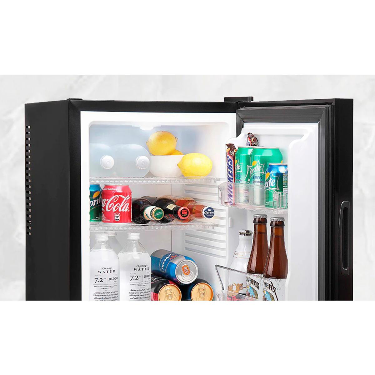 Heladera Frigobar 72 Litros Vondom RFG170N Negro Con Motor Compresor